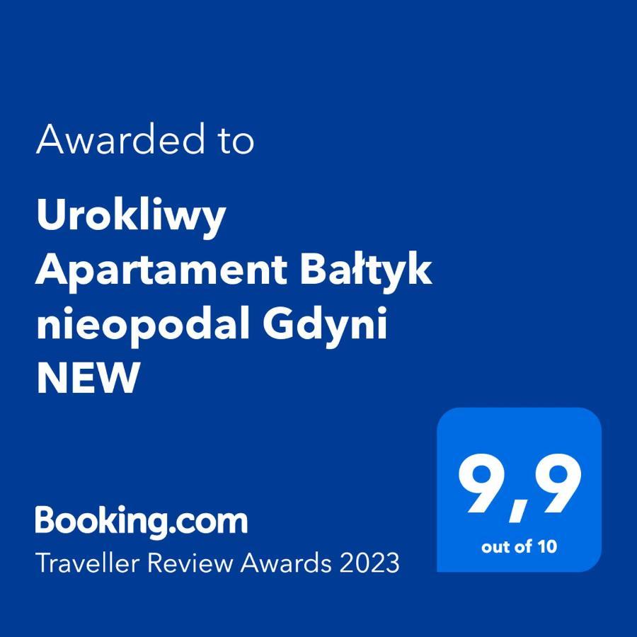 Urokliwy Apartament Baltyk Nieopodal Gdyni New Lejlighed Pogorze Eksteriør billede